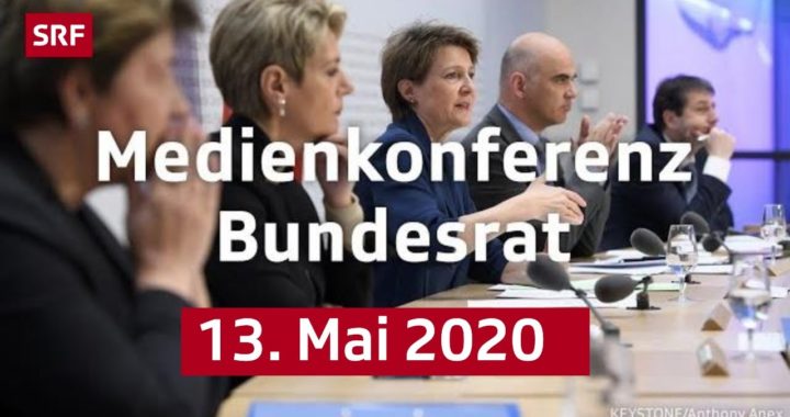 Medienkonferenz mit Bundesrätin Karin Keller-Sutter und Viola Amherd - 13. Mai 2020 | SRF News