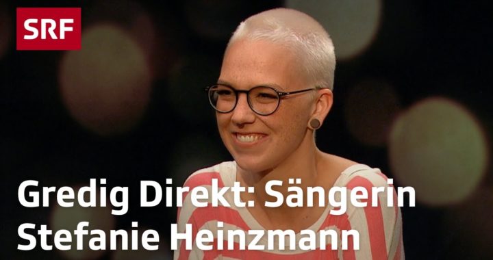 SRF Gredig Direkt mit Sängerin Stefanie Heinzmann
