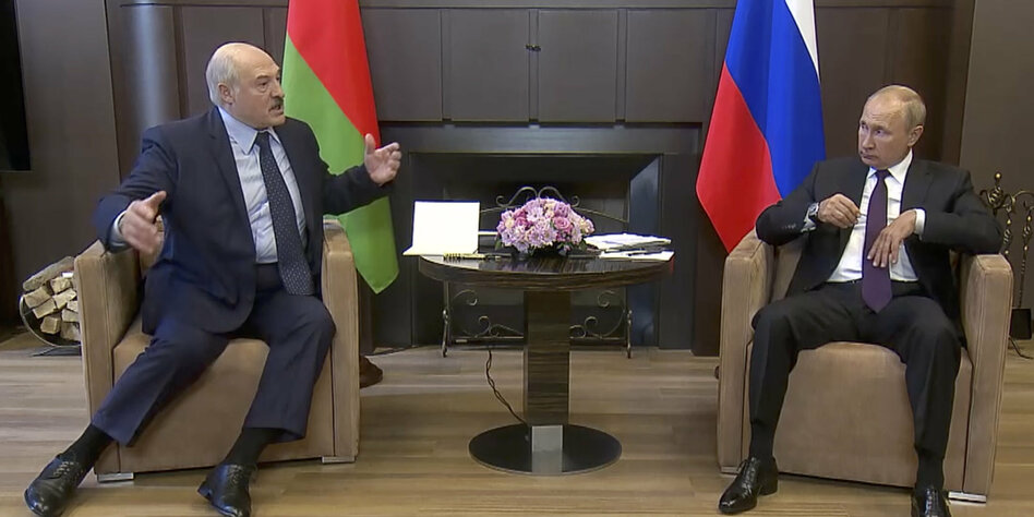 Lukaschenko: Auf Tauchstation mit Putin
