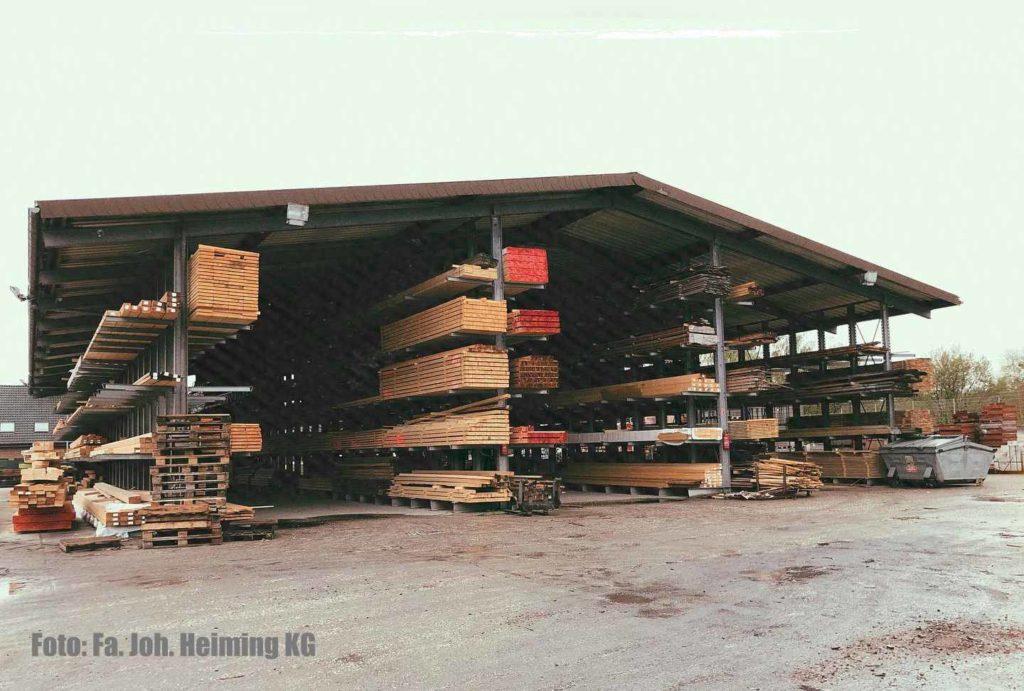 Leere Lager wegen grosser Nachfrage nach Holz