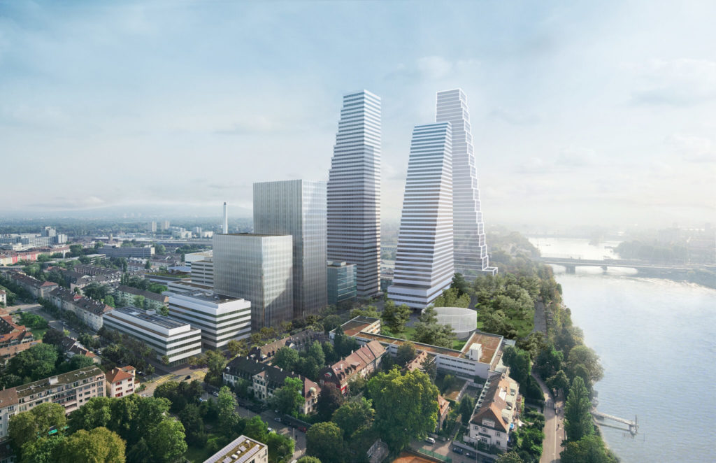 Viel Büroleerstand in Basel – auch wegen zweitem Roche-Turm