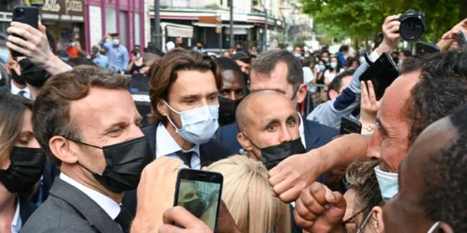 Vier Monate Gefängnis für die Ohrfeigen-Attacke auf Macron