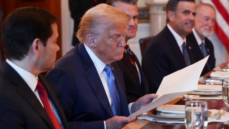 Schmeichel-Diplomatie im Weissen Haus: «Mehr als eine Geste»